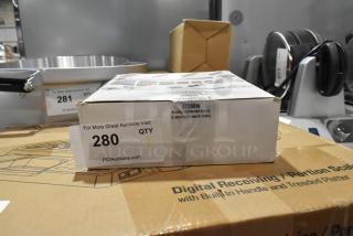 Brand new Robot Coupe 27290W dicing kit, 15/32" size, in original packaging. Some scratches and dents visible on the box.