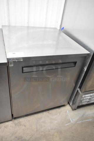 2021 Delfield 406P-STAR4 Stainless Steel Commercial Single Door Undercounter Cooler on Commercial Casters. 115 Volts, 1 Phase. - Item #1219197