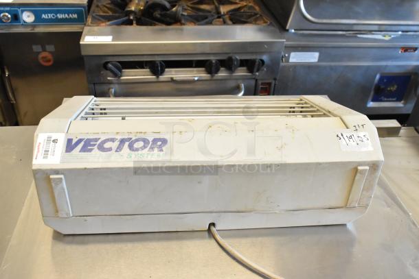 Vector 45091605 Bug Zapper, 115V, 1 Phase. Visible scratches and wear. Front brand label intact, no visible major damage.