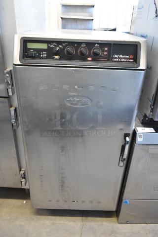 Hatco CS2-10 Chef System S2 stainless steel cook & hold oven, commercial casters, 240V, 1 phase.