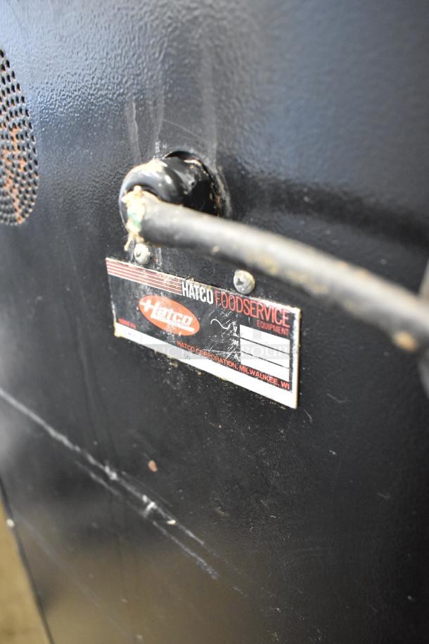 Hatco CS2-10 Chef System S2 stainless steel commercial cook & hold oven, 240V, 1 phase, on commercial casters, shown with brand label.