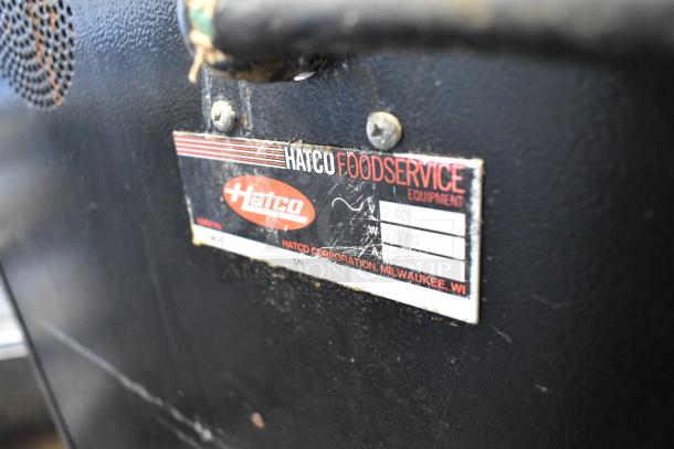 Hatco CS2-10 Chef System S2 stainless steel commercial cook & hold oven. Features nameplate with 240V, 1 phase details.