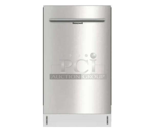 Brand new Honeywell HDS18SS 18" slimline stainless steel dishwasher, 115V, 1 phase, in original packaging.