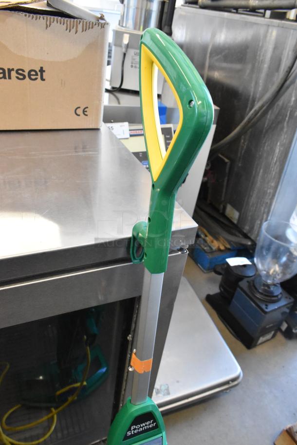 Brand new Bissell BGST1566 BigGreen Commercial Power Steamer with minor scratches. 115 Volts, 1 Phase.
