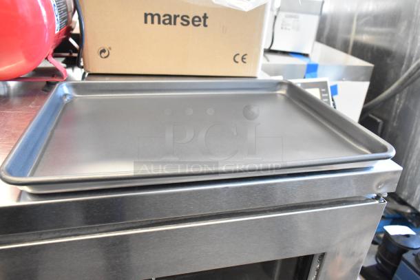 Nordic Ware Naturals 3-Piece Aluminum Bun/Sheet Pan, 20 Gauge, with Wire Rim, New Condition.