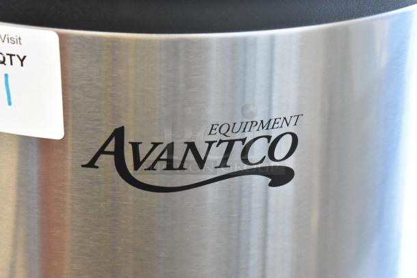 Avantco 177RWB92 Rice Warmer, stainless steel with logo, 92 cup capacity, 120V, 1 Phase, brand new with minor scratches.