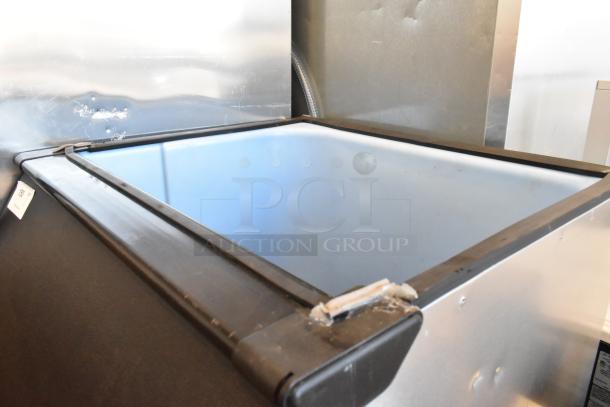 2023 Ice-O-Matic B55PSC 30" stainless steel ice bin, 510 lbs capacity, commercial use. Excellent condition.
