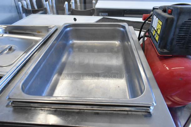 Wells TMPT stainless steel commercial countertop food warmer in good condition, 120 volts, 1 phase.