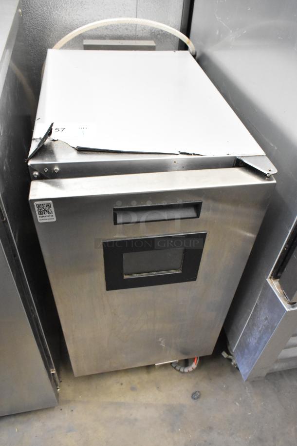 2020 Automatic Bar Controls JT-NITCOM-R stainless steel commercial cold brew nitro dispenser, 115V, 1 phase, with QR code.