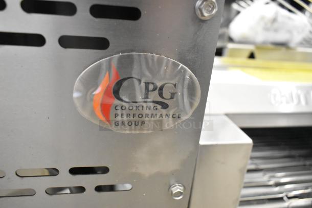 BRAND NEW SCRATCH AND DENT Cooking Performance Group stainless steel wok range with 16" ring, 125,000 BTU, Model 351WOKR16N.