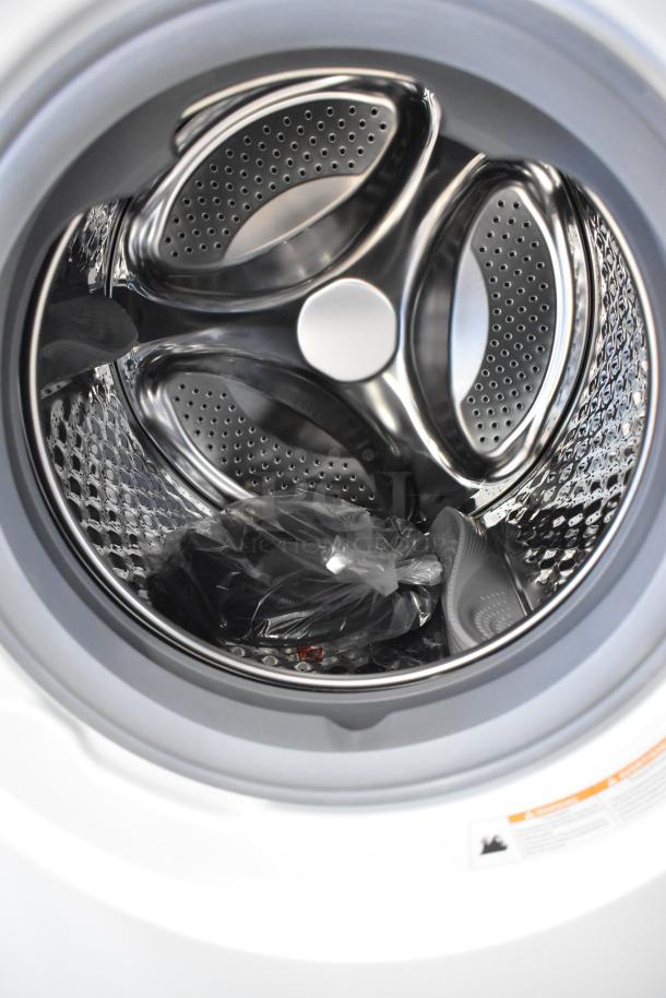 KoolMore FLC-3CWH 2.7 cu. ft. Washer & Dryer Combo, brand new, visible interior with protective wrap.