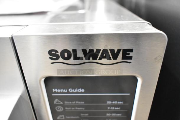 Brand new Solwave 180MW112D 1000W commercial microwave, scratch and dent, large 1.2 cu. ft. interior, dial controls.