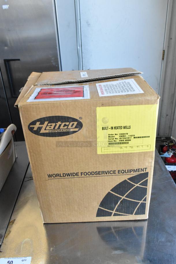 Hatco HWBH-11QTD heated soup well, 11 Qt., brand new, scratch and dent, 120V, 1 phase, in unopened box with labels.