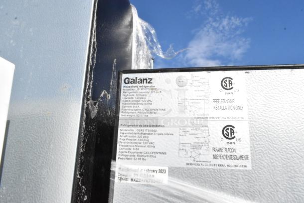 Three mini coolers, including Nostalgia IRF32BK and Haier HSA02WNDWW, 115 volts, 1 phase, displayed with label details.