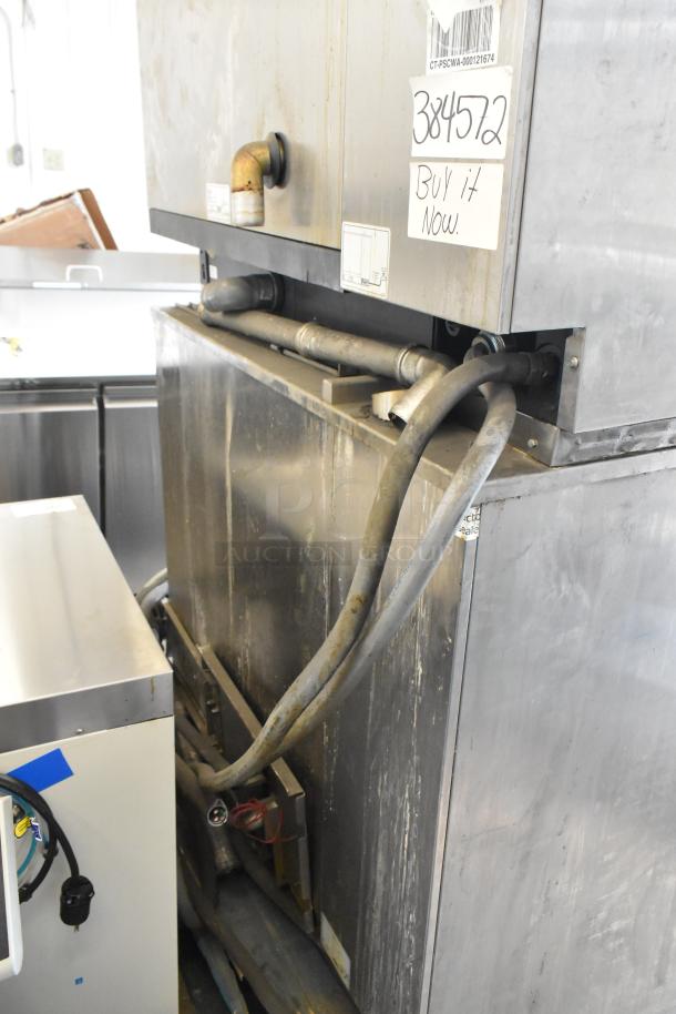 Two 2021 Rational iCombiPro Convection Ovens, stainless steel, electric, 440/480V, 3-phase. Tag: "384572 Buy it Now."