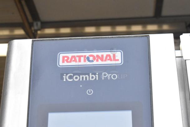 Rational iCombi Pro convection oven, stainless steel, electric, model LM100CE.AXXXX/LM100EE.AXXXX, 440/480V, 3-phase.