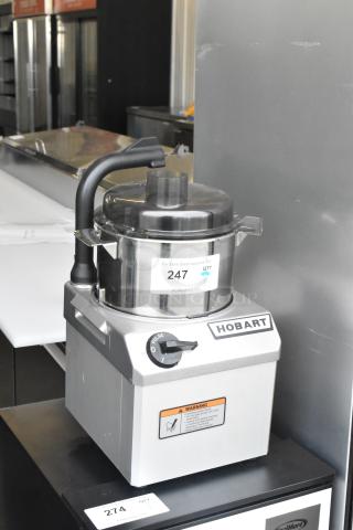 Brand new Hobart FP41 commercial food processor, 2024 model, 120 volts, 1 phase. Scratch and dent condition.