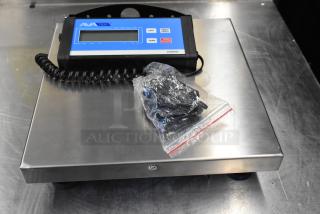 Brand new AvaTek RS150 digital scale with remote display; 150 lb. capacity. Scratch and dent condition.