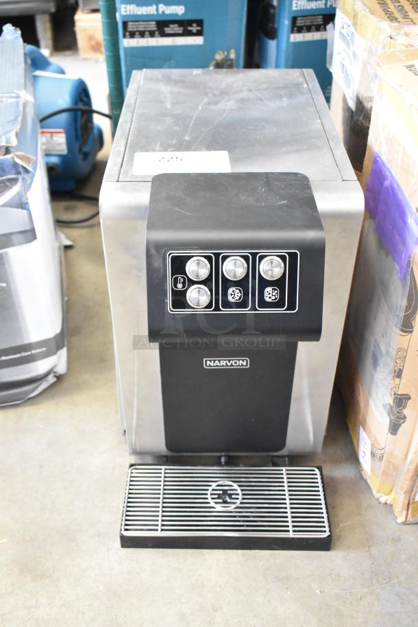 BRAND NEW 2024 Narvon 23BCWD8HT countertop water dispenser with hot, chilled, ambient, sparkling options. Scratch and dent.