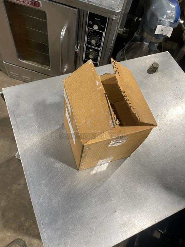 Adcraft SIB40 stainless steel 40 oz. serving bowl, new in box. Features durable build for ice or relish, with packaging intact.