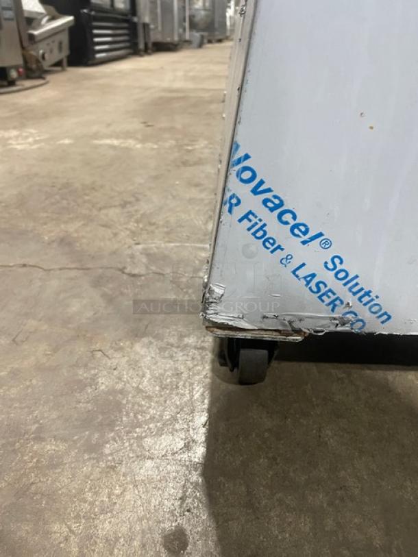 Topcusan P20 commercial meatball forming machine, stainless steel, 2021 model, electric, on casters, 220V, SN: 0003686.