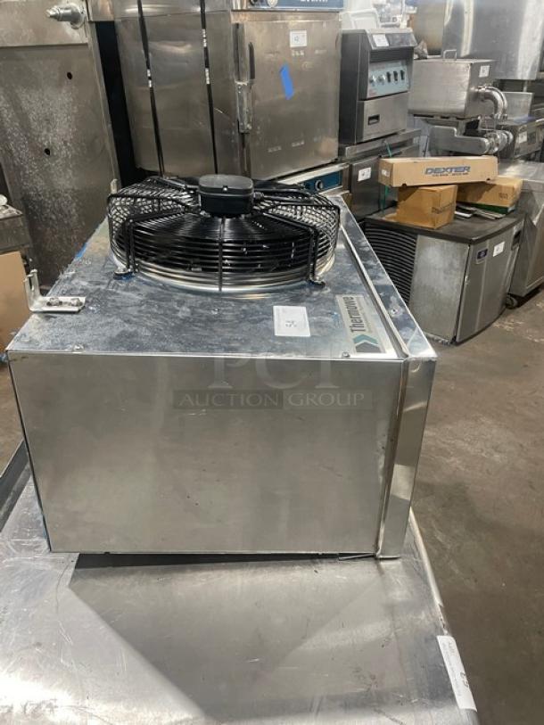 Thermowe TL401F8SES commercial stainless steel condensing unit, 2023 model, electric, 220V 3 phase, excellent condition.
