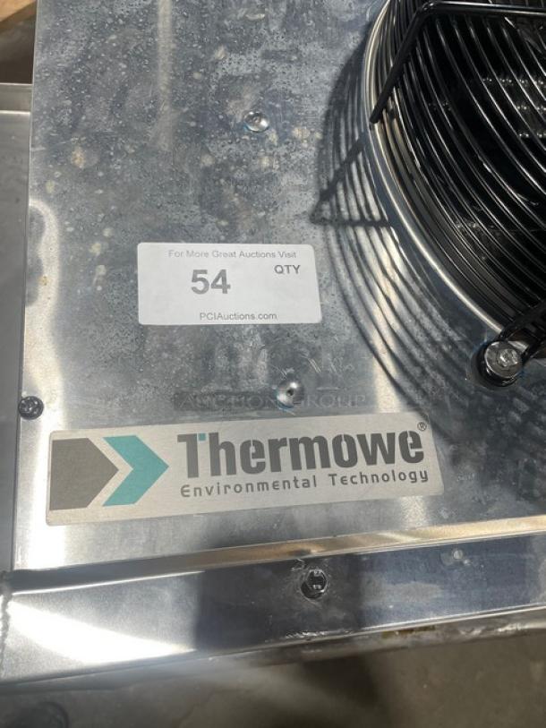 Thermowe TL401F8SES commercial stainless steel condensing unit, 2023 model, electric-powered, 220V 3-phase.
