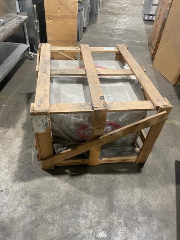 Trenton Refrigeration EH-Line EH099L6-HT3A-BR Hermetic Condensing Unit, in shipping crate, 208-230V, 3 Phase.