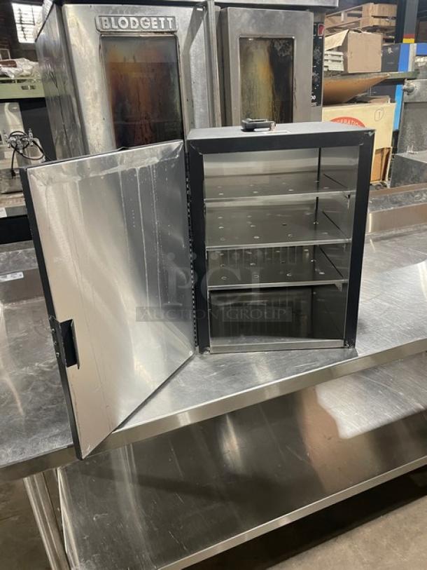 Forbes Ultra Series 3-Tier Food Carrier Model 6272, black, stainless steel interior, excellent condition, 120V.