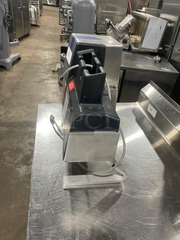 Hobart SteakMaster 403-1 commercial meat tenderizer, stainless steel, electric, countertop model, 115V, excellent condition.
