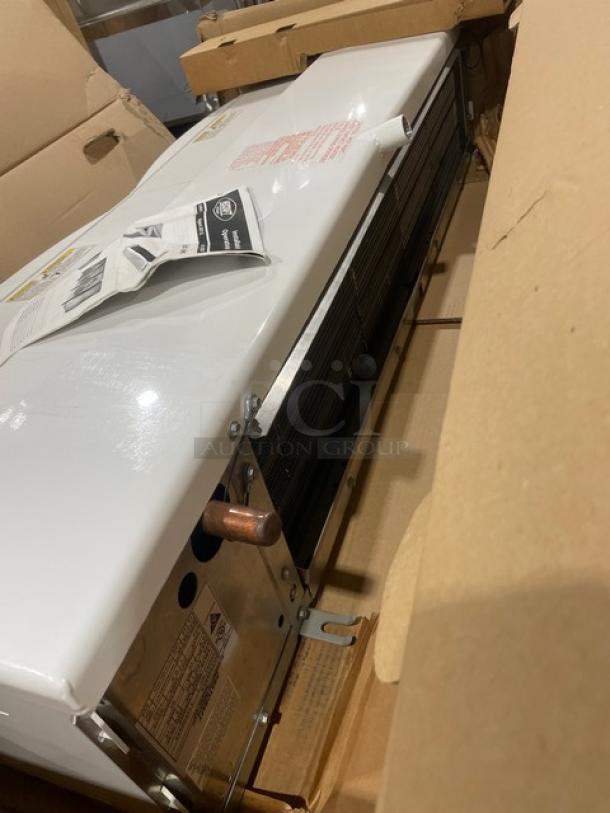 Heatcraft Commercial Reach-In Unit Cooler, Model ULE068BEA, 230V, 1 Phase, new condition in packaging with manuals.