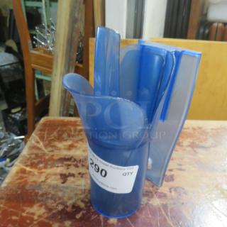 One Wall Mount Ice Scoop and Holder. - Item #1219777