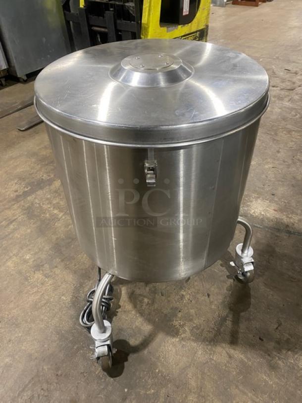 Delfield Salad Ace Series 20 Gal. Vegetable Dryer, Model SALD-1, stainless steel, electric, on casters, excellent condition.