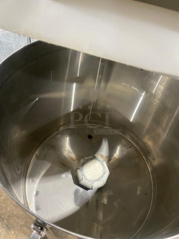 Delfield Salad Ace SALD-1 stainless steel 20 gal. dryer, on casters, clean interior, electric-powered, commercial use.