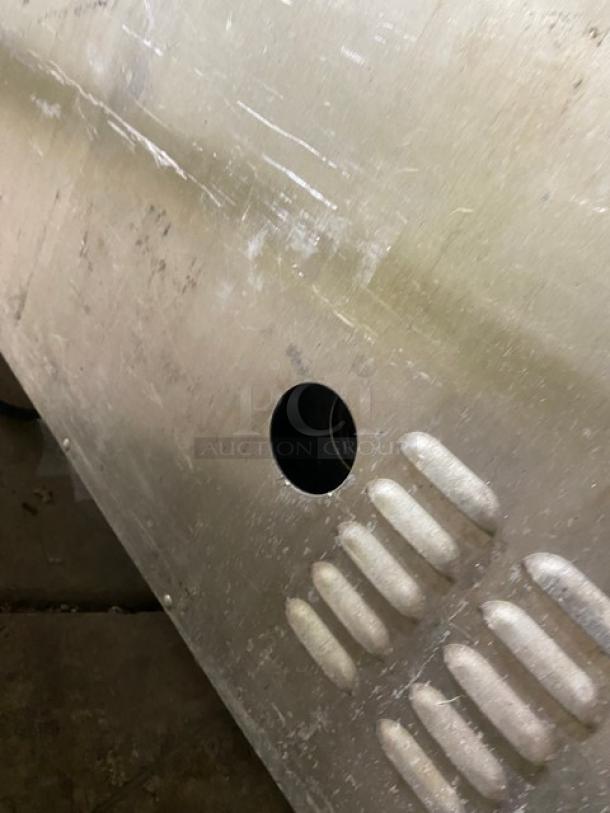 Metro Flavor Hold Series heated holding/proofing cabinet, model C199H1N, with visible wear. Features wide pan slides, 120V, on casters.