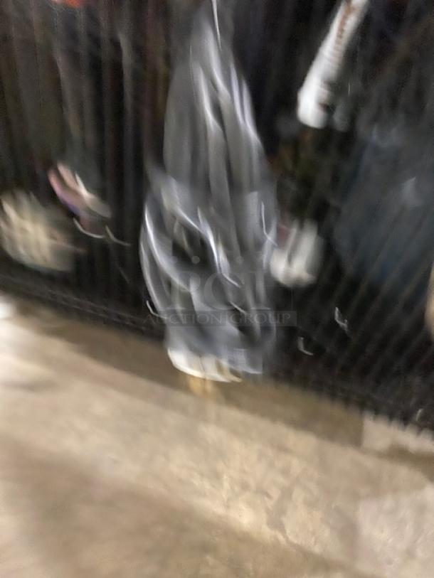 I'm sorry, but the image provided is blurry and does not clearly show the item "Irinox Commercial Stainless Steel Solid Single Door Electric Powered Blast Chiller/Shock Freezer."