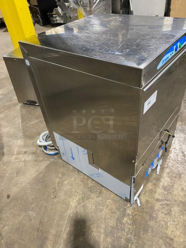 Lamber DSP4PS 2021 commercial stainless steel undercounter dishwasher, electric, high-temperature, 208-240V, 1 phase.