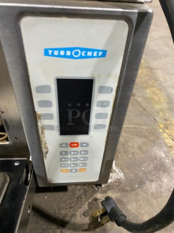 TurboChef NGC rapid cook Turbo oven, stainless steel, electric, ventless, with digital controls, 208/240V, used condition.
