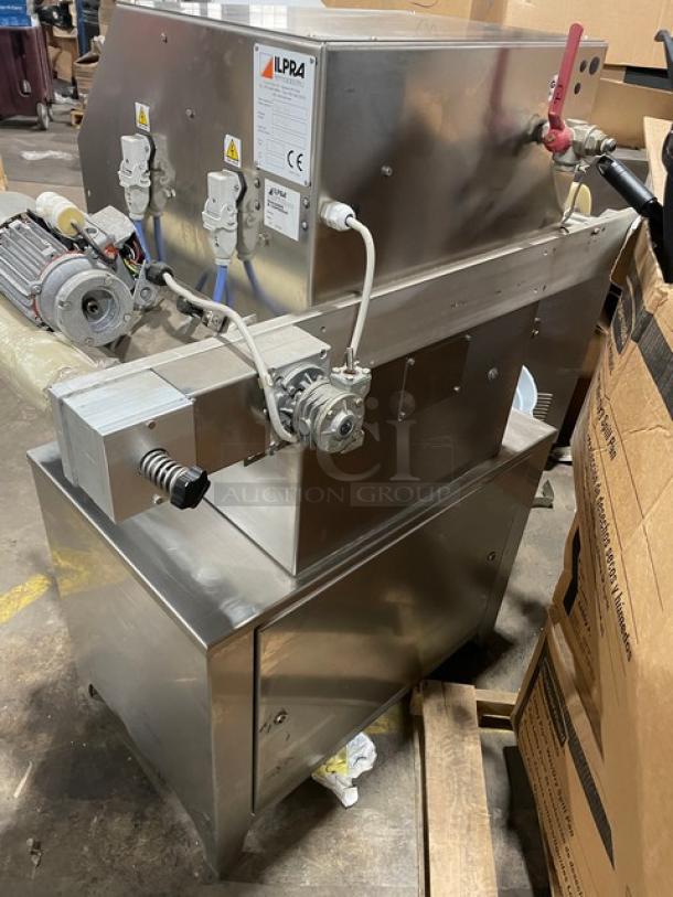 Ilpra Koch UltraSource 400VG stainless steel vacuum tray sealer, semi-automatic, electric, 220V, on legs, SN: FP7597.