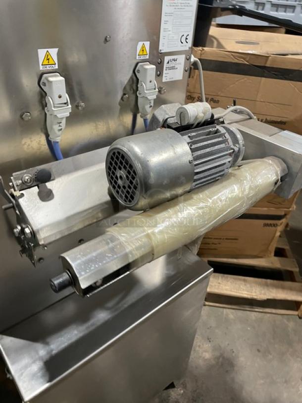 Ilpra Koch UltraSource 400VG vacuum tray sealer, stainless steel, electric 220V, semi-automatic, industrial-grade, SN: FP7597.