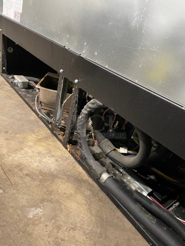 Federal Industries Multi-Tier Refrigerated Display Case, model RSSM678SC5, features pull-down night curtain, 120/208-240V, 1 phase.