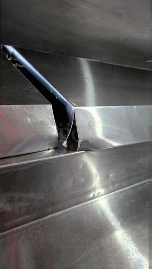 True TPP-93 refrigerated pizza prep table, stainless steel, excellent condition, 93" wide, 115V, fully tested.