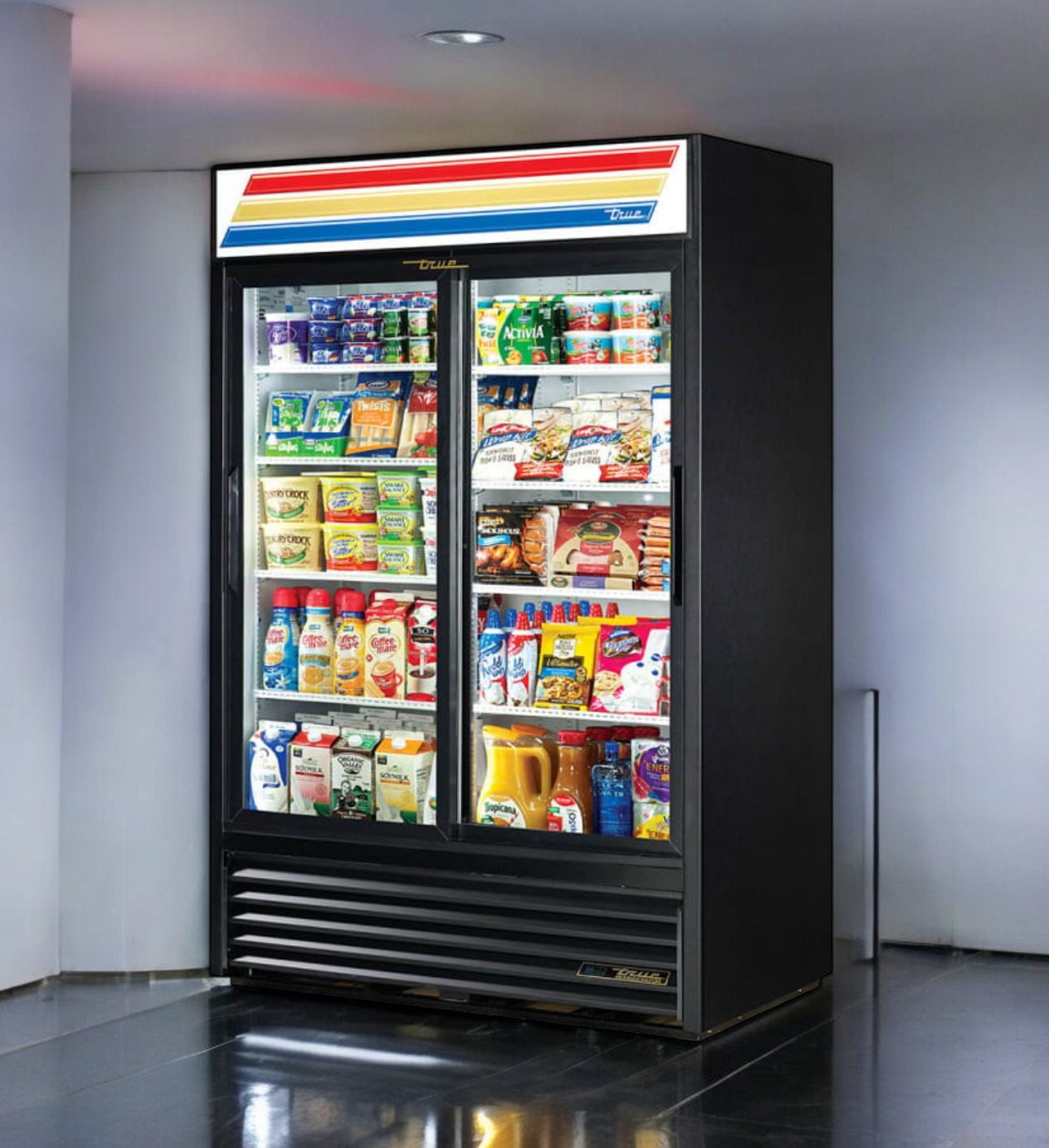 True GDM-45 glass door merchandiser