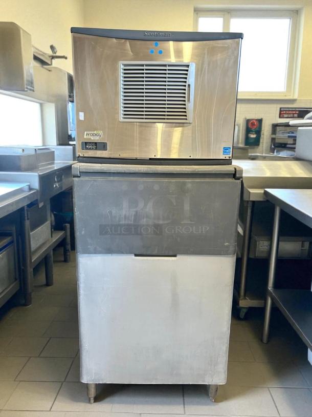 Scotsman C0530SA-1 Prodigy® Series 30" air-cooled ice machine, excellent condition, stainless steel finish, tested working.