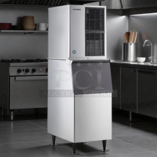 Excellent Condition - Hoshizaki KM-350MAJ Ice Maker Cube-Style, 115v/60/1-ph - Tested and Working! - Item #1220185