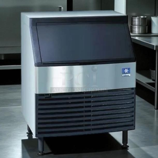 Manitowoc QD-0272A ice machine, undercounter model, 280 lb. production, 100 lb. storage, tested and working, excellent condition.