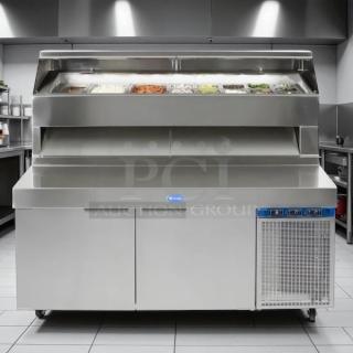 Heavy Duty & Quality Unit - Randell 51368WPR Refrigerator Prep Table, 4 Drawers 115v. 1ph - Tested and Working! - Item #1220177