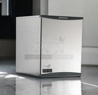 Brand new Scotsman FS1222R-32 Prodigy Plus ice maker, flake style, remote-cooled, 1250 lb/day capacity, stainless steel.