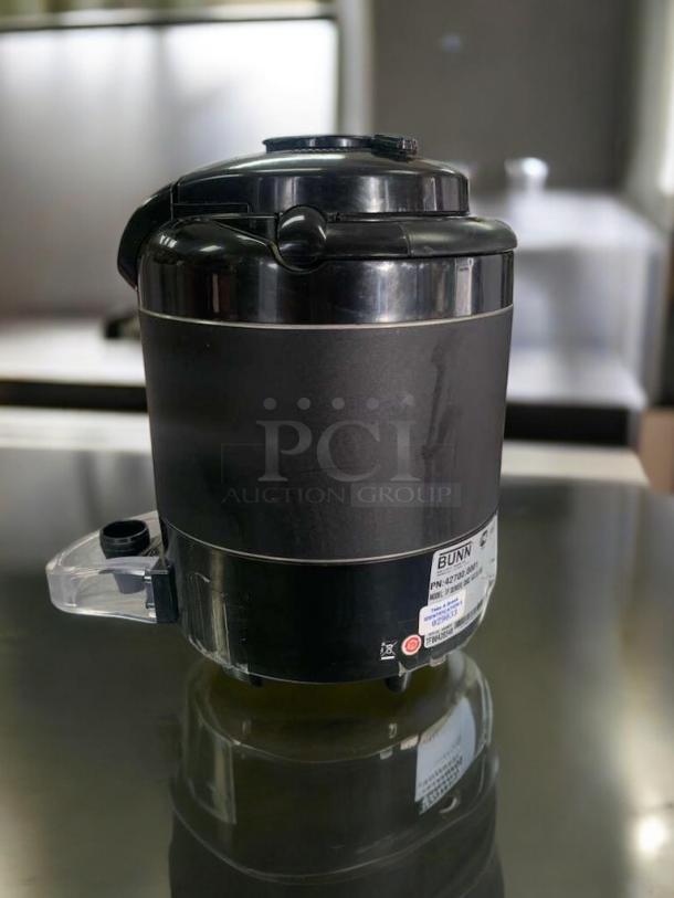 BUNN ThermoFresh Server 1.5 Gallon, black, model PN 42700.0001 in excellent condition, tested and working, with visible label.