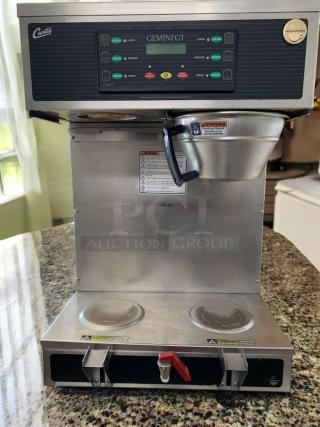 Excellent Condition – Curtis Alpha G3 Automatic Coffee Brewer – Dual Warmer – Tested & Working! - Item #1220244